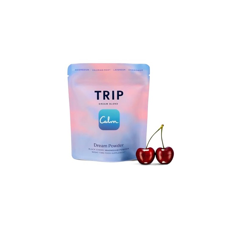 Trip Dream Powder Black Cherry Flavour | Night-Time Wind-Down Drink