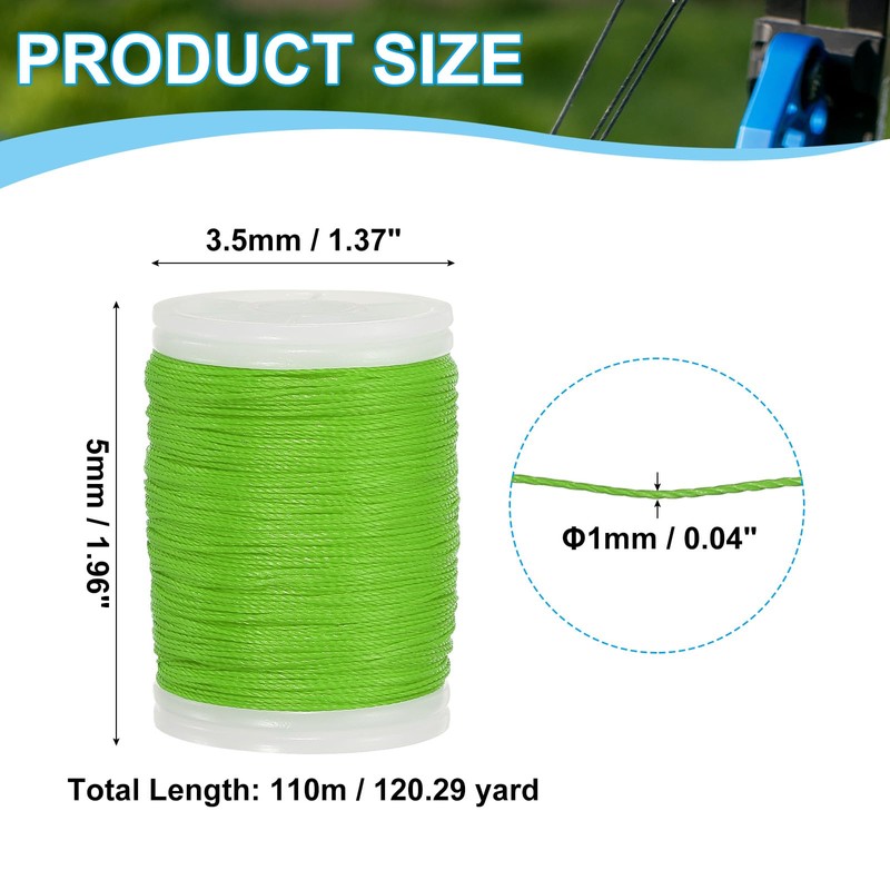 sourcing map Archery Recurve Bow String Serving Thread 120 Yard