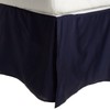 Superior 200-Thread Count Solid Cotton-Blend Bed Skirt, Queen, Royal Blue