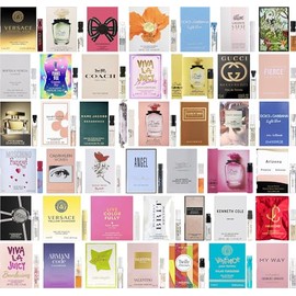 JRoBeauty Perfume High End Designer Fragrance Sampler Set for Women - (Pack of 12 Sample Vials)