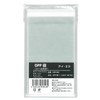 I.S. OPP-08S OPP Bags, Transparent, 100 Sheets with Stickers, W4.1