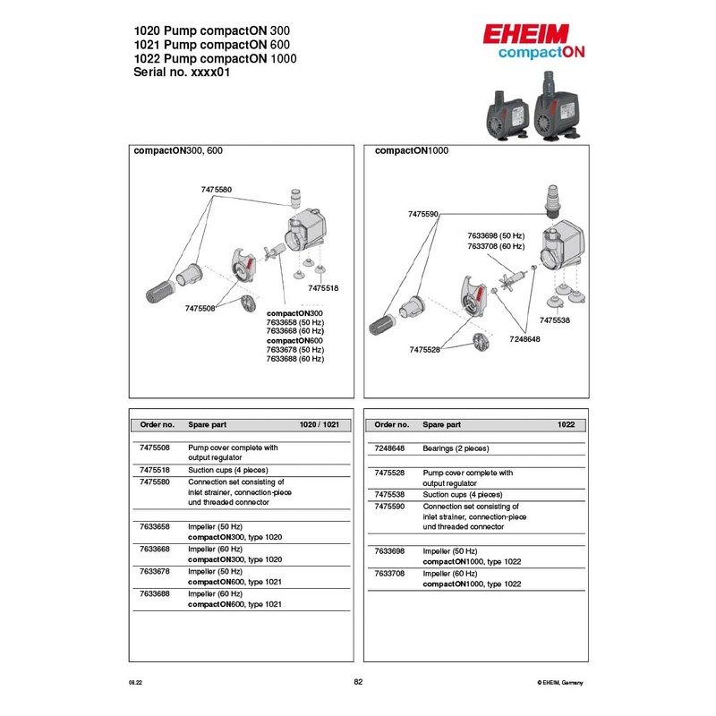 Eheim CompactOn 1000