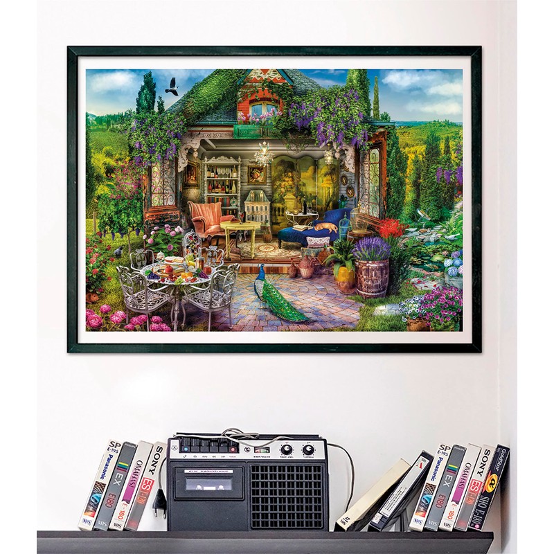 Clementoni 39741 Collection Wine Country Escape 1000 Pieces, Jigsaw Puzzle