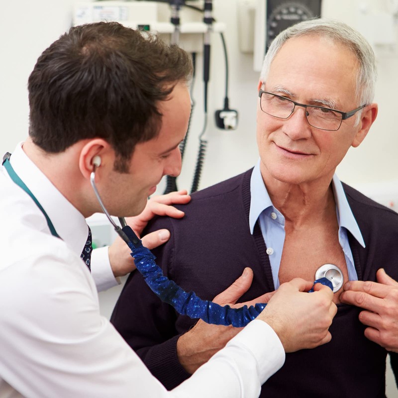 4 Pieces Stethoscope Covers with Removable Tube Handmade Stethoscope Accessories