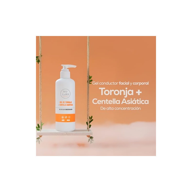 Gel Conductor para Aparatología Reductivo con Toronja, 250 mL