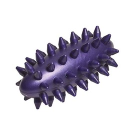 Togu Knobbed Long Spiky Massage Ball - Violet, 7 x 4 cm