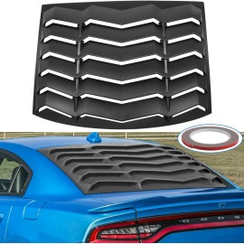 Camoo Rear Window Louver for Dodge Charger 2011-2023 Windshield Cover GT Lambo Style
