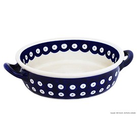 Original Bunzlauer Keramik Casserole Dish Diameter 18.8 cm V = 0.45 Litres in Design 42