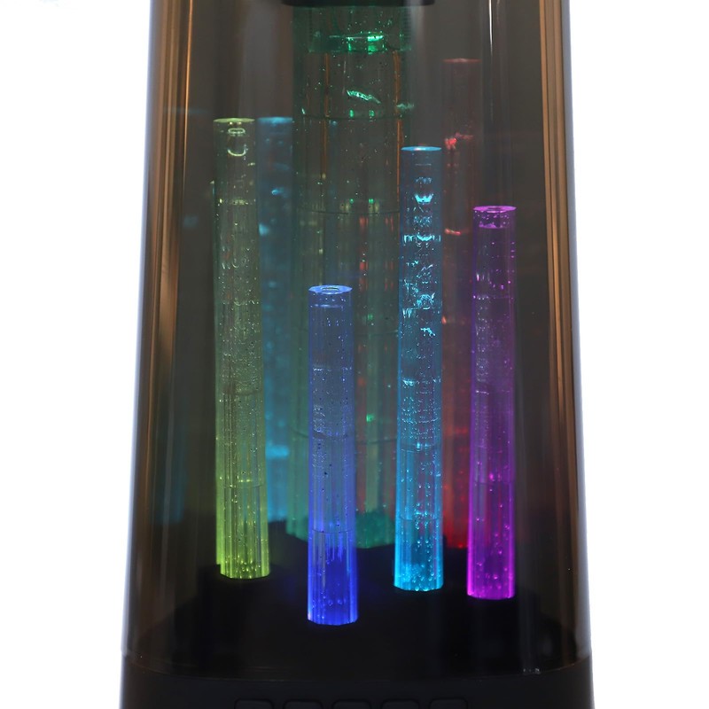 Bluetooth Speaker, RGB Wireless Stereo Speaker with AUX USB Port