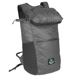 4Monster Hiking Daypack,2 in 1 Water Resistant Lightweight Backpack,Portable Fanny Pack Waist Pack for Travel Camping Outdoor (32L, Silver)