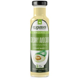 Ozganics Organic Avocado Dressing G/F 250ml