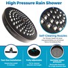 High Pressure Shower Head - Anti-Clogging Silicone Nozzles - 2.5
