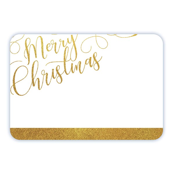 Avery Merry Christmas Name Tags, Gold Script, Gift Tags, Party