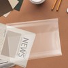 TEHAUX 20pcs Clear Book Covers B5 16k Plastic Sleeve Cover