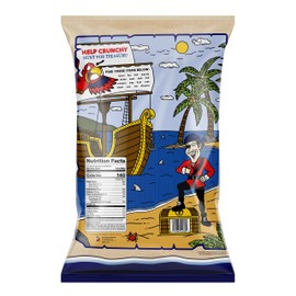 Pirate's Booty Aged White Cheddar Cheese Puffs, 10oz Party Size Bag, Gluten Free, Healthy Kids Snacks