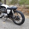SUNPIE Add White Lights Black Motorcycle Cured Vertical Side Mount