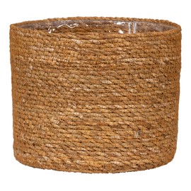Scheurich Seagrass 22 Basket Planter/Basket Planter/Basket Pot Made of Seagrass Colour: Groove, 22 cm Diameter, 19.5 cm High, 7.5 Litres Vol.
