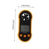 BESPORTBLE 1pc Handheld Digital Anemometer Air Flow with Backlight Compact
