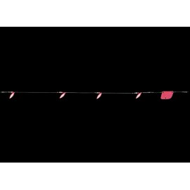 Luhr-Jensen Kokanee Jeweled Bead Lake Troll Trout & Kokanee Trolling Rig - Fire/Silver Prism-Lite