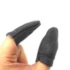 SUKPSY 3 pares de protectores de dedos de cuero para