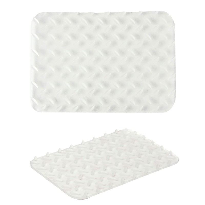 VAXPOT Deck Pad for Snowboarding, Square, Clear VA-2800 SQ-CLR