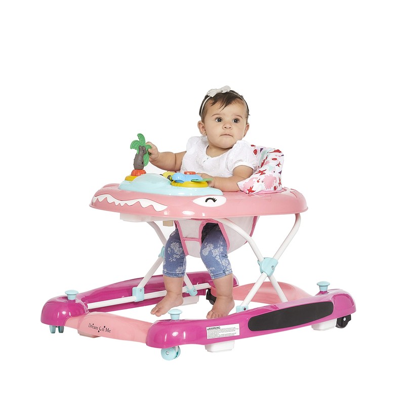 Dream On Me 2-in-1 Convertible Baby Steps Activity Walker and