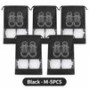 Non-Woven Shoe Storage Bags for Travel & Closet Organization –