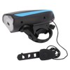 Bike Light with Horn 3 Lighting Modes USB Charging Waterproof