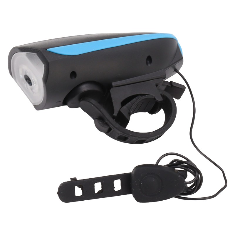 Bike Light with Horn 3 Lighting Modes USB Charging Waterproof