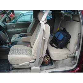 Durafit Seat Covers, Made to fit 2005-2006 Tundra Access cab Front Buckets and Back seat Covers in Gray Waterproof Endura