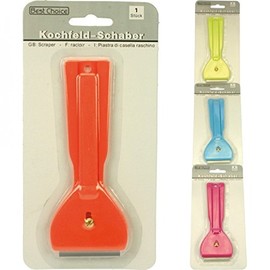 1 x Multi-Purpose Scraper (Ceramic Glass Cooktop Scraper / Cooker Scraper, Glass Scraper, Assorted.