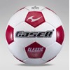 Gaser Balón Futbol Classic Laminado Mate (No. 4, Blanco con