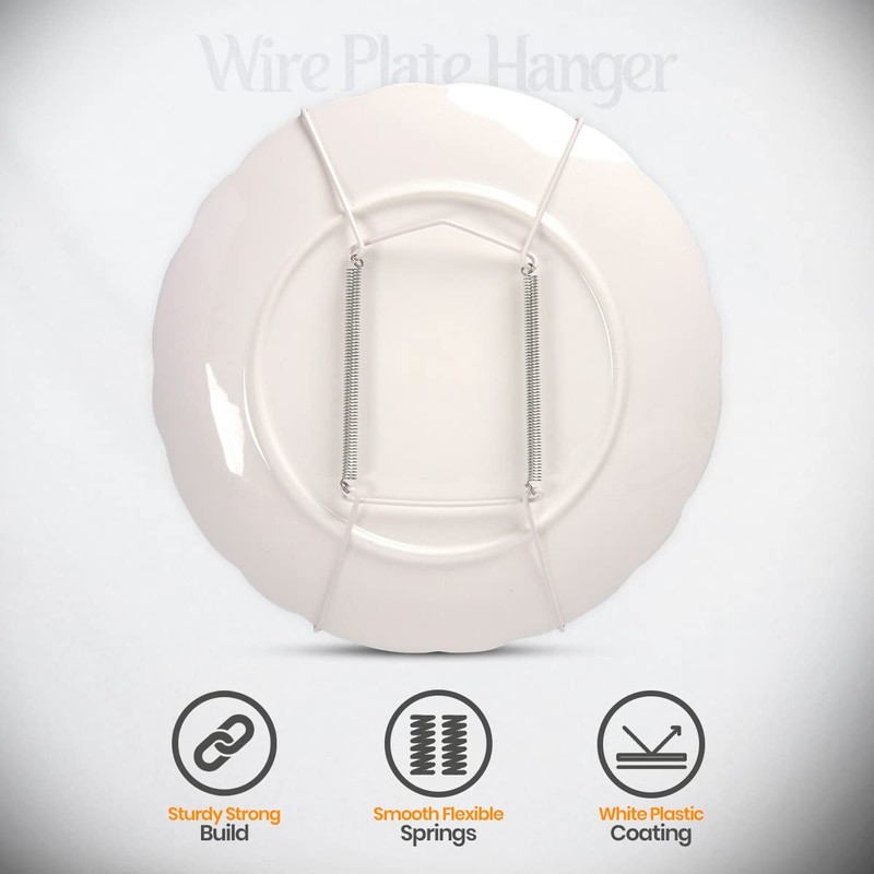 WINSOME Invisible Plate Hangers for Wall | Decorative Dish Display