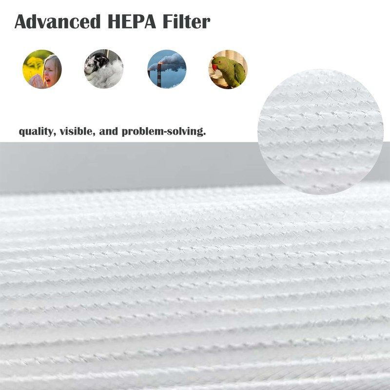 H-HF500-VP Filter for Hunter HPF500 Tower Air Purifier Value HP500FBLS