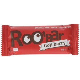 Roobar Barretta Cruda Bio Goji, 30 g
