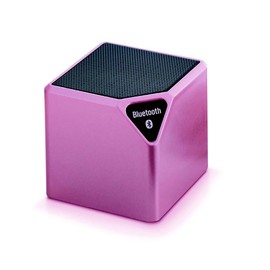 BigBen Interactive bt14rsm 9 W Metallic, Pink Portable Speaker – Portable Speakers (9 W, 3 W, WIRED & Wireless, Bluetooth/3.5 mm, 10 M, metallic, Pink)