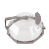Microwave Splash Heating Cover PC Food Splatter Guard with Extension