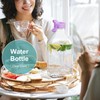 4 Pack 64 Oz Heavy Duty Glass Milk Bottle with