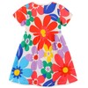 Toddler Girl's Summer Dresses Outfits Clothes,Cotton Short Sleeve Casual Clothing