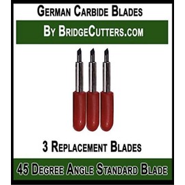 Cricut Compatible German Carbide Blades Replacement Premium Fine Point Cutting Blades for Craft Cutting Machines Compatible with Bridge Cricut Air Expression 2 Explore Maker Refine Cutters