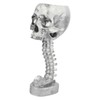 Skull Planter Spine Stand Set Innovative Exquisite Decorative Hand Painted