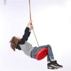 Heavy Duty Plastic Disc Tree Swing with PE Rope for