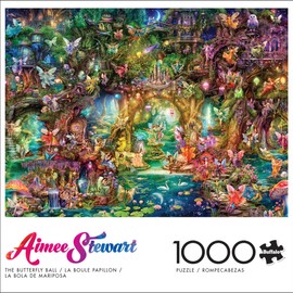 Buffalo Games - Aimee Stewart - The Butterfly Ball - 1000 Piece Jigsaw Puzzle for Adults Challenging Puzzle Perfect for Game Nights - Finished Puzzle Size is 26.75 x 19.75