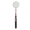 2Pcs Telescoping Inspection Mirror Set LED Lighted Flexible Retractable Pickup
