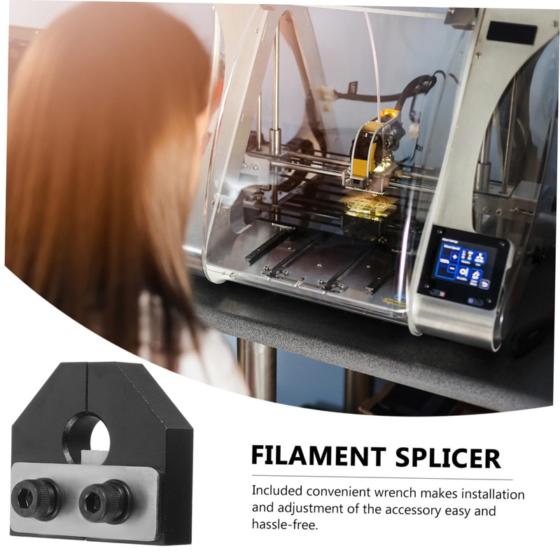 BUGUUYO Filament Welder Connector for Printer Filament Sensor Joiner Accessory