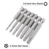 Mesee 5 Point Security Star Torx Screwdriver Bits Set 14Pcs