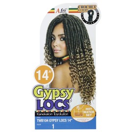 Mane Concept Afri Natural Crochet Braid Gypsy Locs 14" (1-PACK, 2)