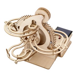 Assembly Video Included Assembly Required Wood 3D Electric Puzzle Marble Machine Yamamichi 3D Puzzle Wooden