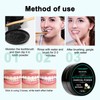 Activated Charcoal Teeth Whitening Set, Pulver-Zahnpasta, Zahnpulver aus Kokosnusskohle -