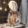 Sooyee Makeup Organizer,Make Up Organizer Stands,Acrylic Makeup Storage 10 Makeup